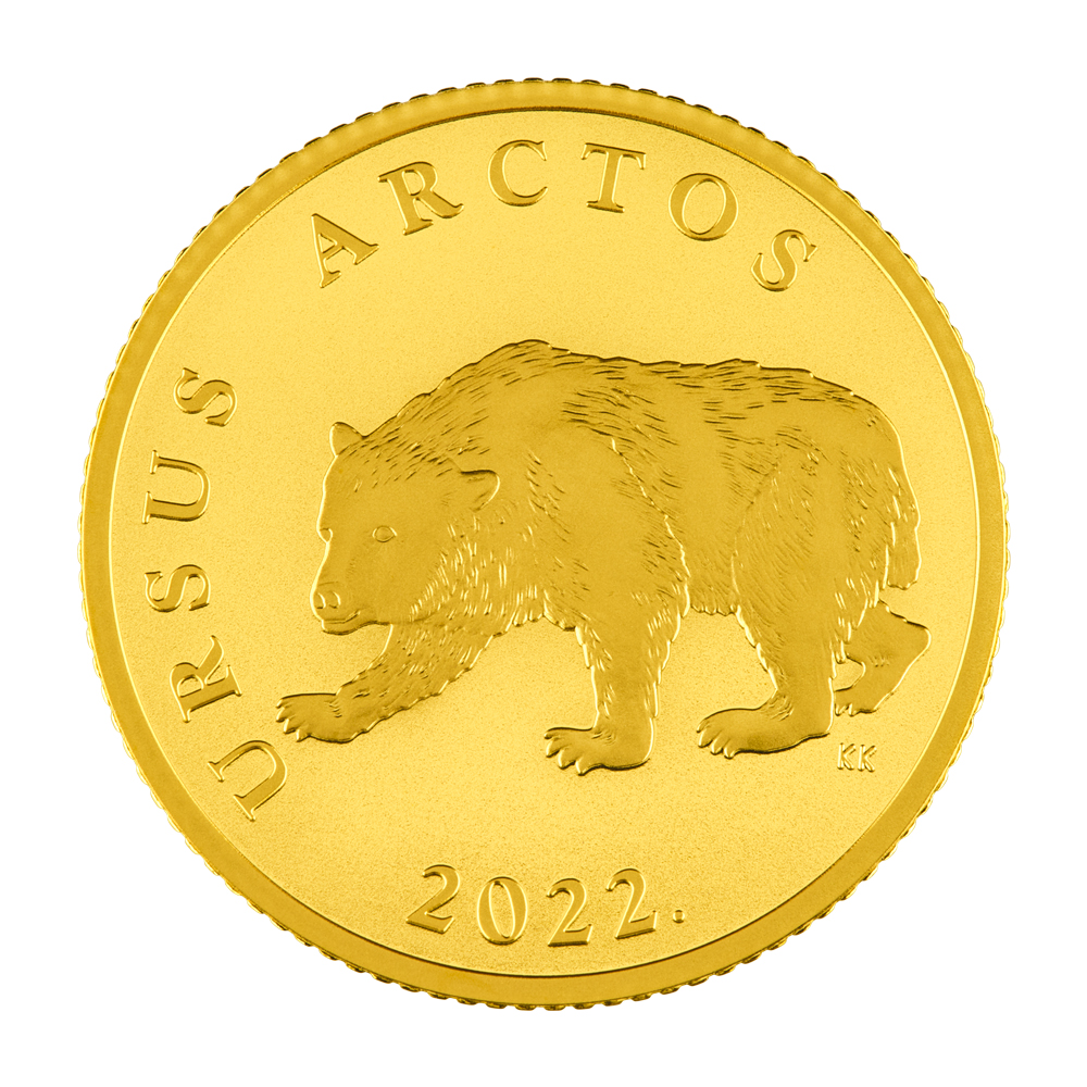 Five kuna gold commemorative coin