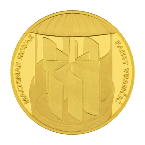 1 ounce gold coin "Faust Vrančić's innovations"